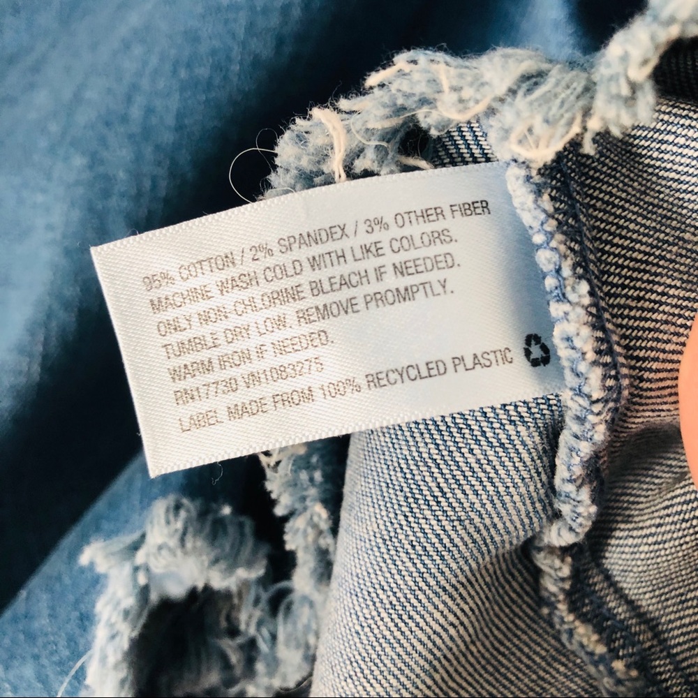 Mossimo Denim V neck Tank Top - Picture 3 of 3